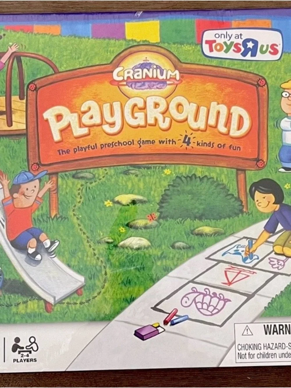 Hasbro Cranium Playground Board Game - Green and Orange
